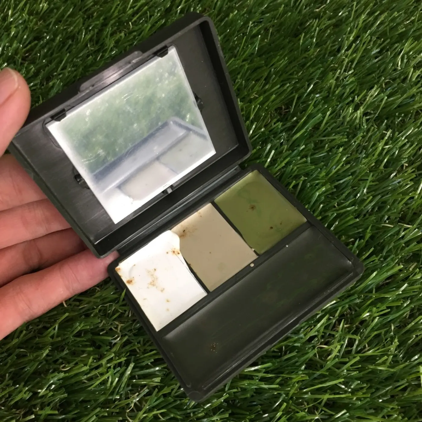 フェイスペイント ドーラン 4色 中古品 記録写真4