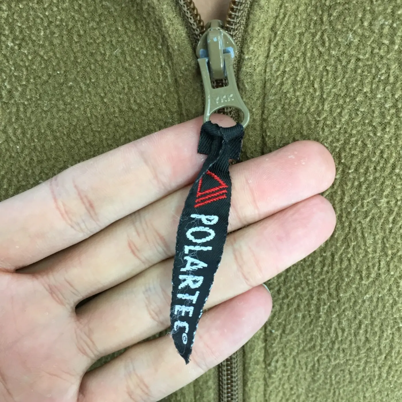 POLARTEC コヨーテブラウン フリース Mサイズ 中古品 記録写真5