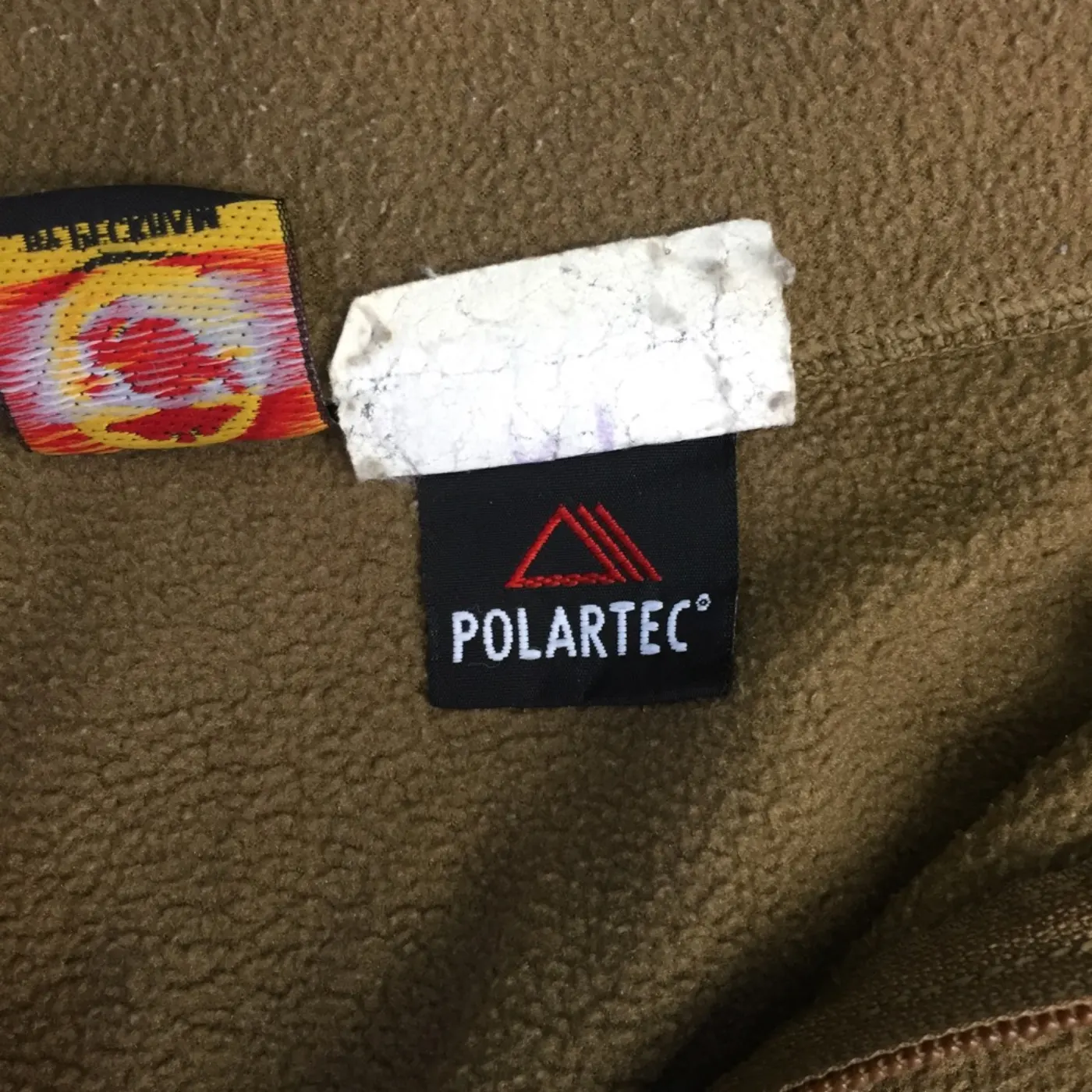 POLARTEC コヨーテブラウン フリース Mサイズ 中古品 記録写真10