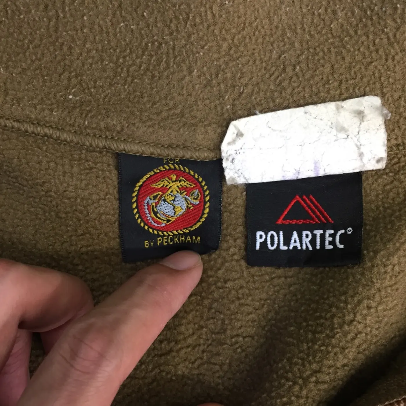 POLARTEC コヨーテブラウン フリース Mサイズ 中古品 記録写真11