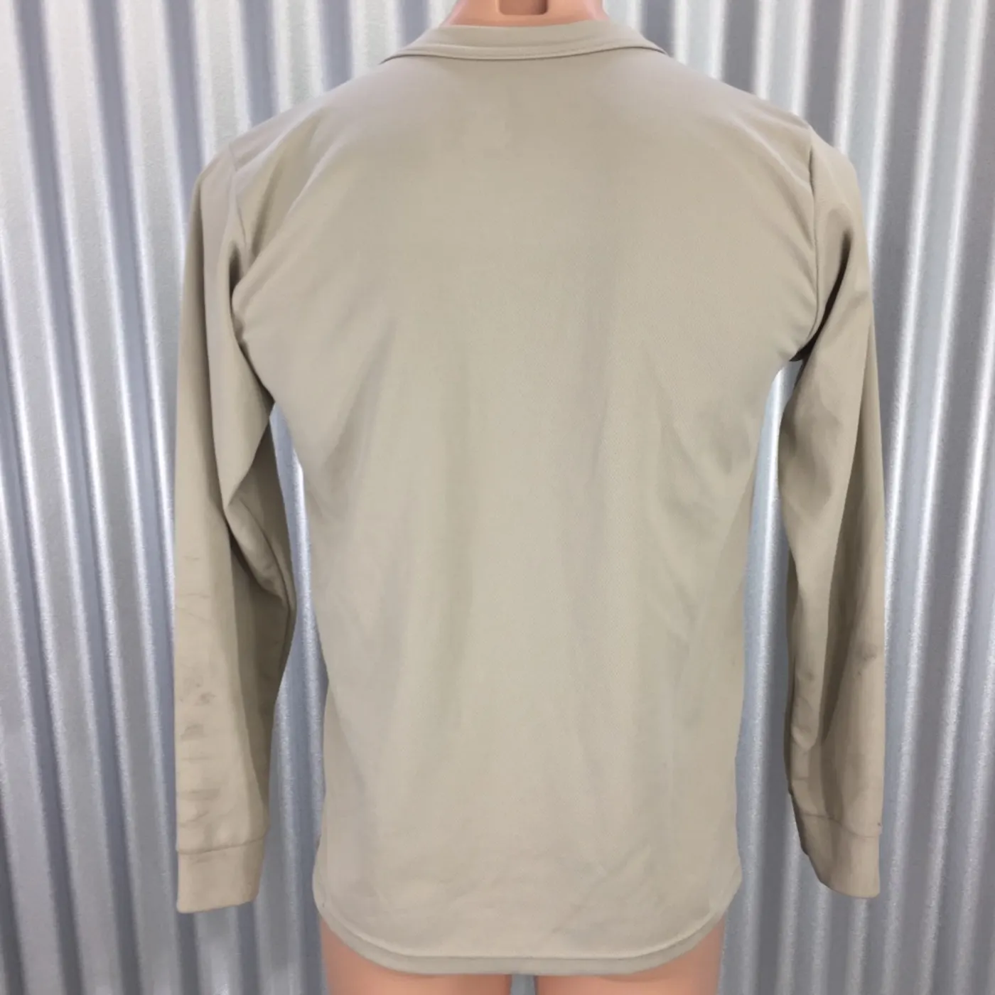 ミリタリー デザート 長袖 Tシャツ Mサイズ 中古品 記録写真3