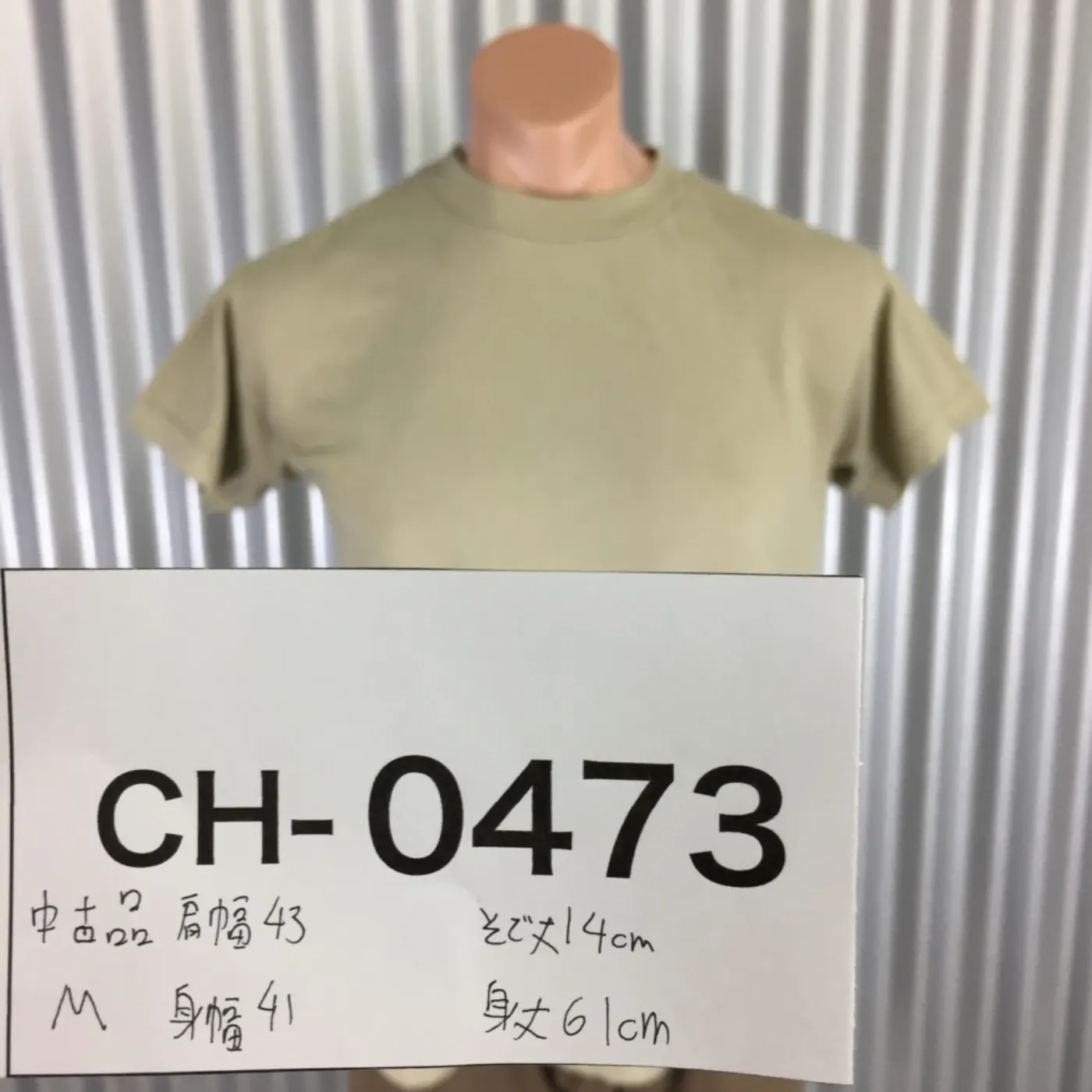 Tシャツ 中古品 Mサイズ 記録写真7