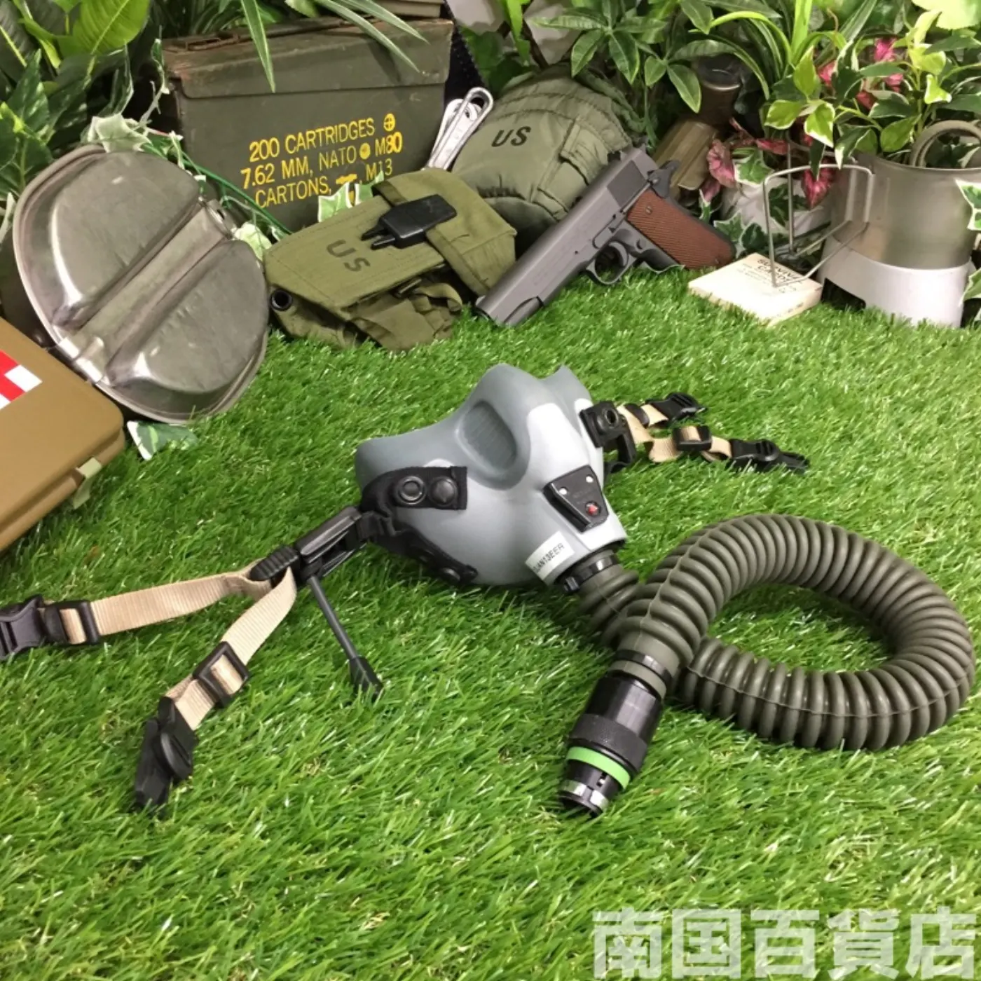 US パイロット マスク ジャンク品 カスタム 記録写真2