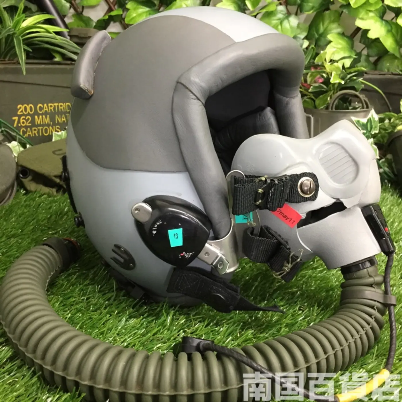 パイロットヘルメット セット 中古 ジャンク品 記録写真2