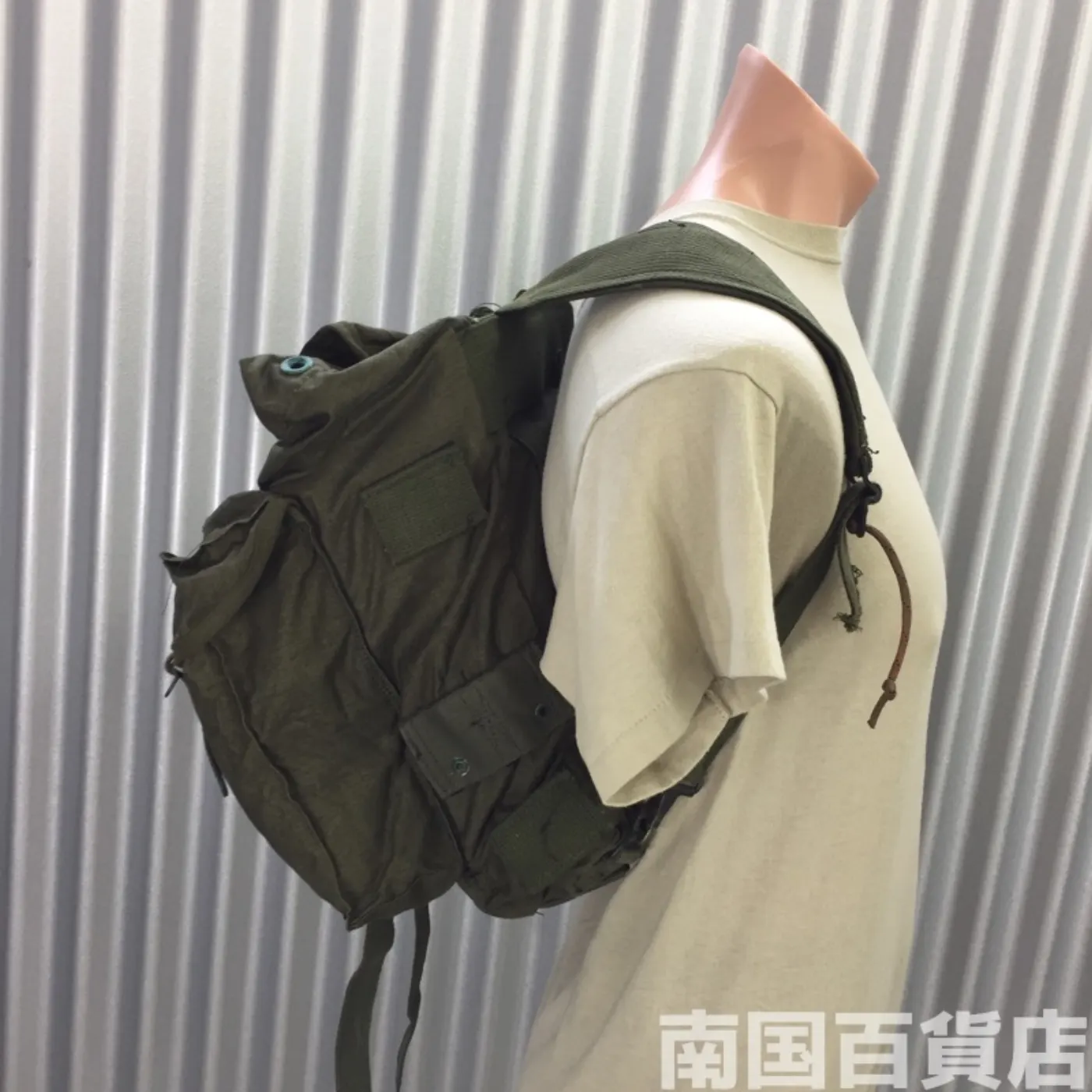 フィールドバッグ コットン製 中古品 記録写真5
