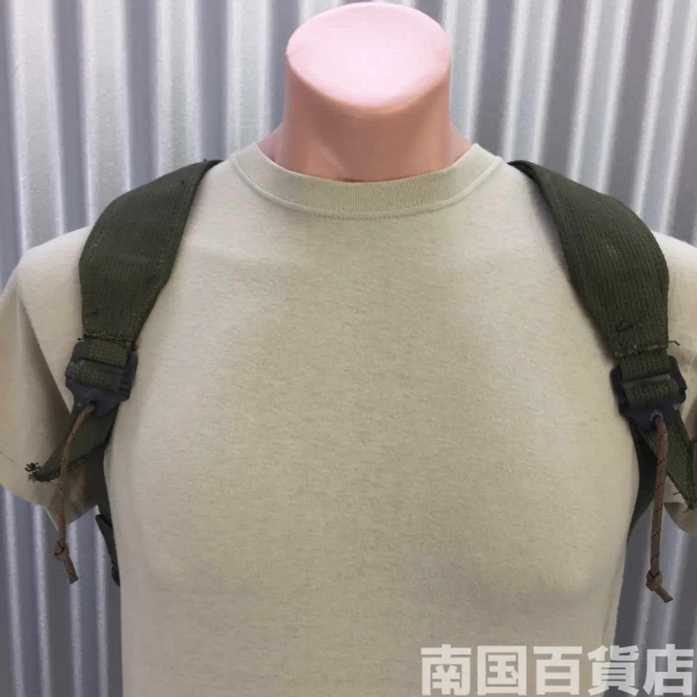 フィールドバッグ コットン製 中古品 記録写真8