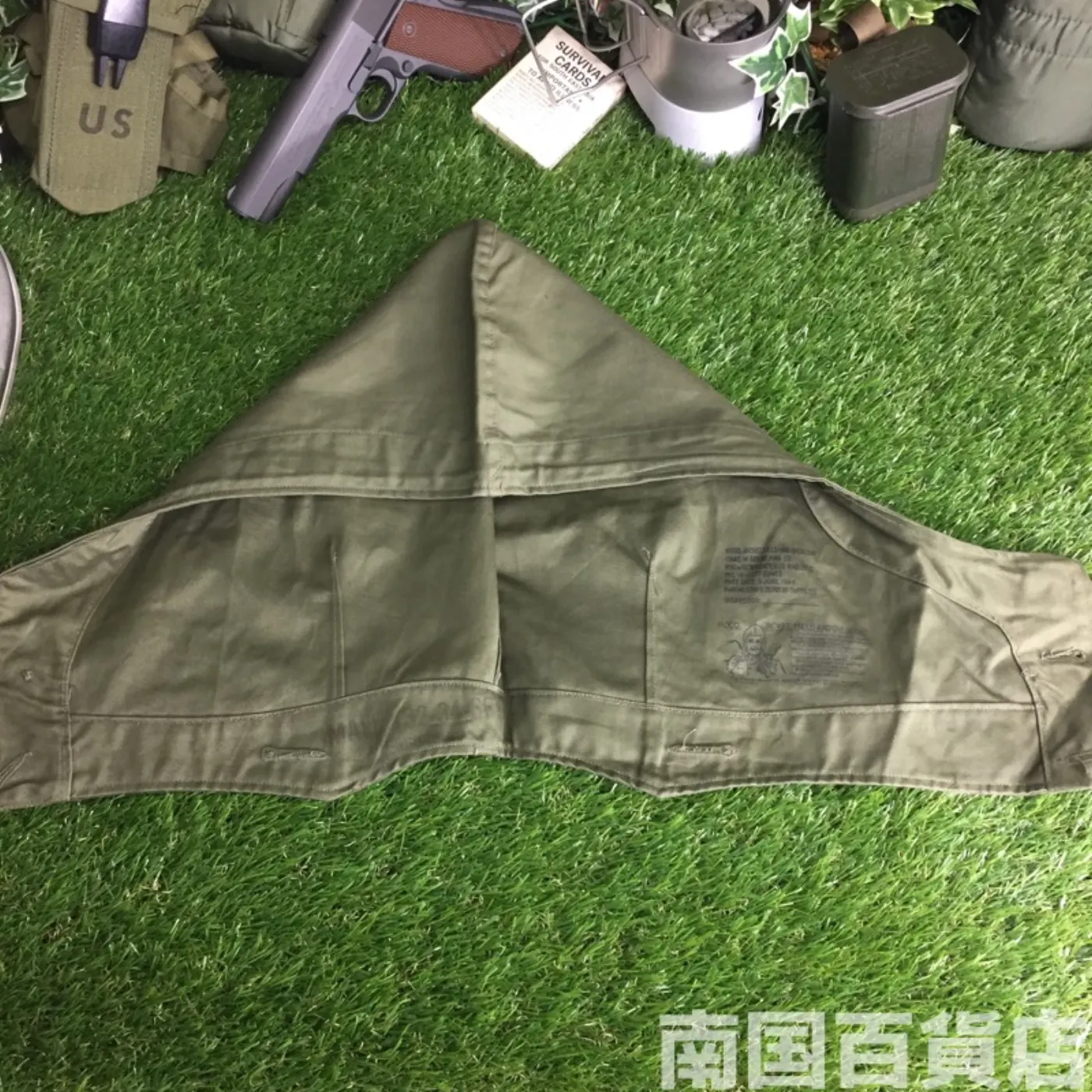 フィールドジャケット フード 新品 記録写真4
