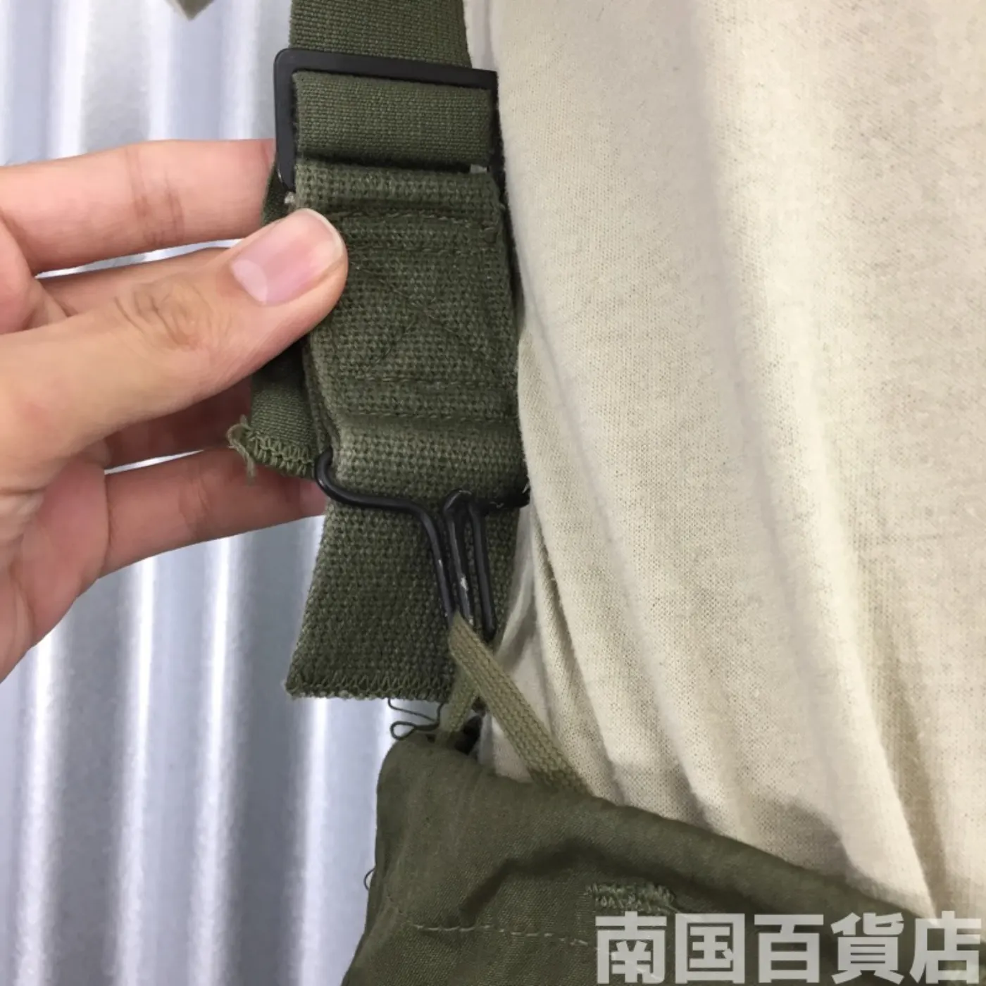 米軍 オーバーオール ライナー付き SRサイズ 極上品 記録写真8