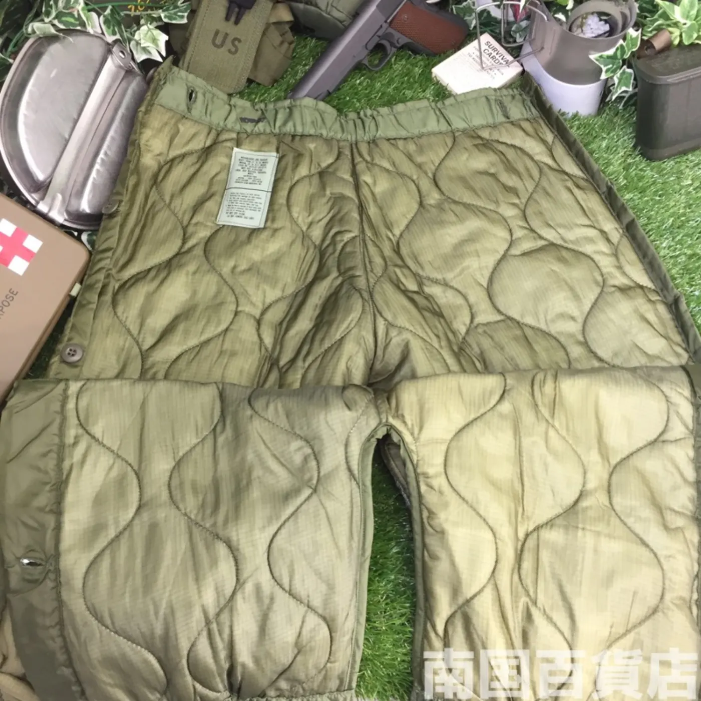 M-65パンツ用キルティングライナー M-S/R 中古極上品 記録写真9