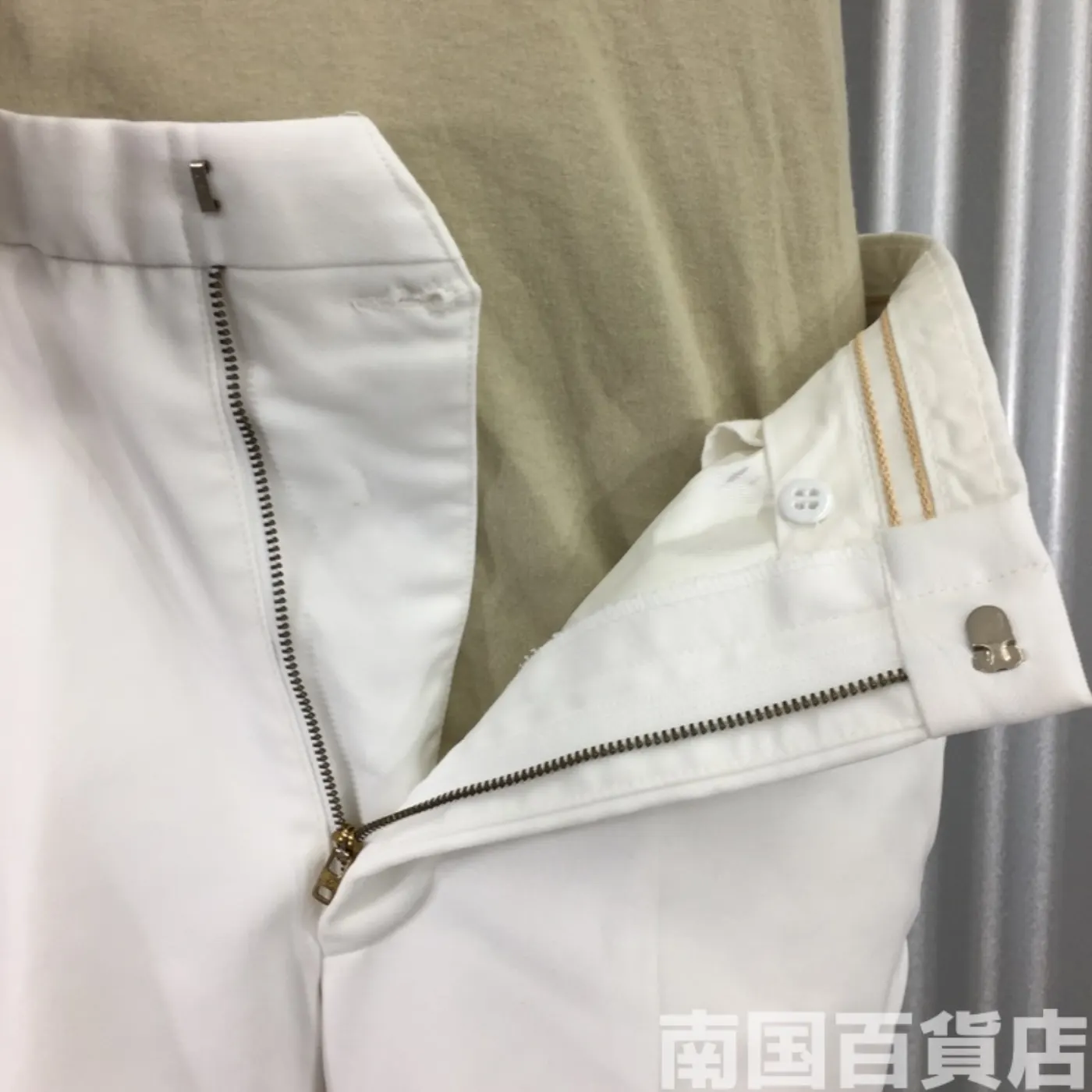 US NAVY 米海軍 WHITE ドレスパンツ サイズ不明 極上品 記録写真5