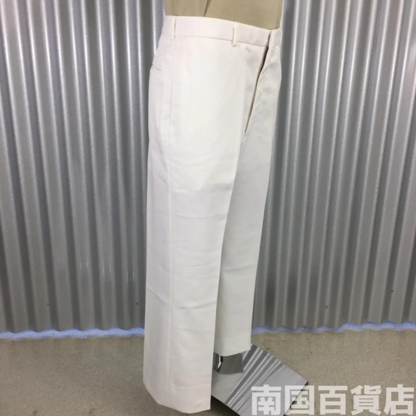 US NAVY 米海軍 WHITE ドレスパンツ サイズ不明 極上品 記録写真8