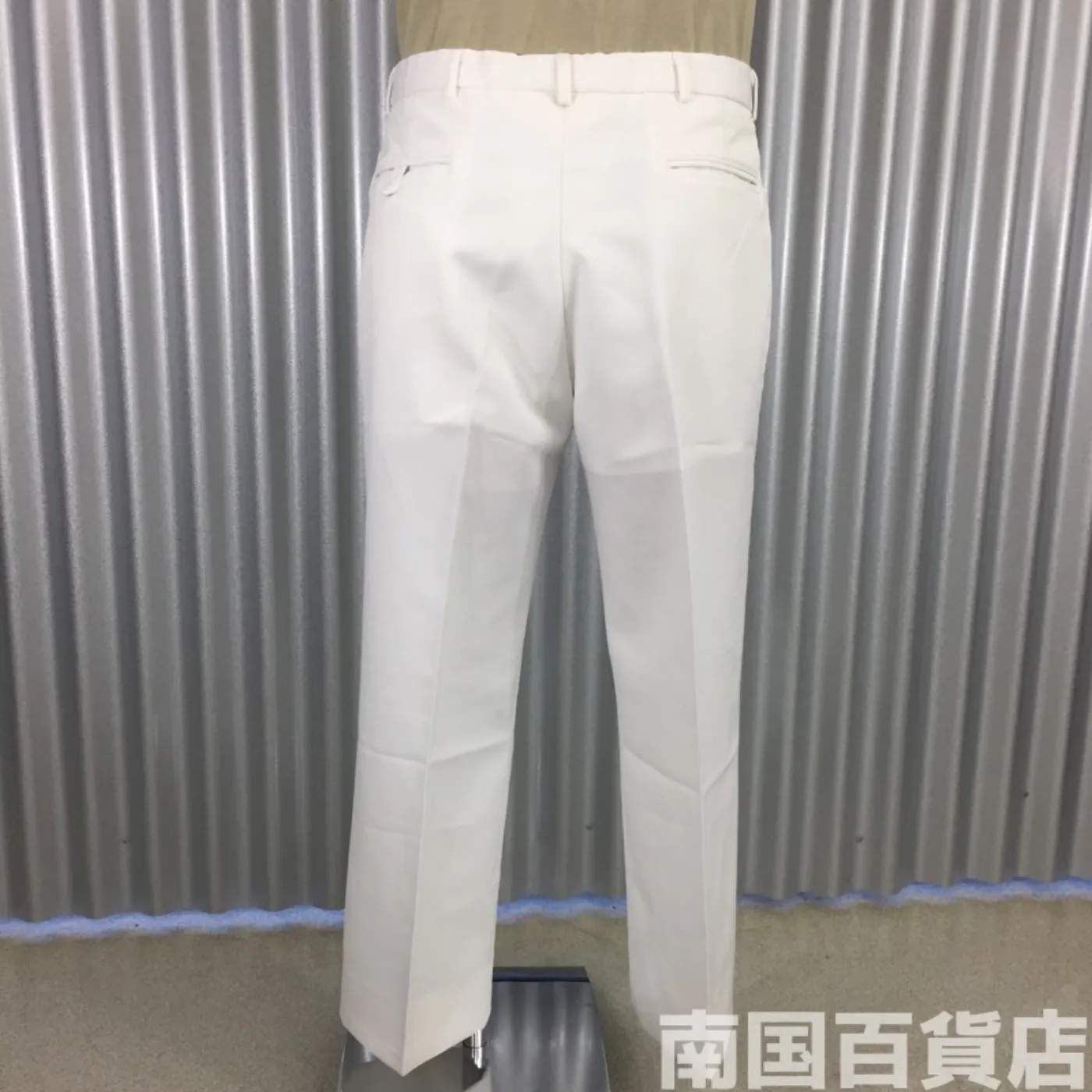 US NAVY 米海軍 WHITE ドレスパンツ サイズ不明 極上品 記録写真9