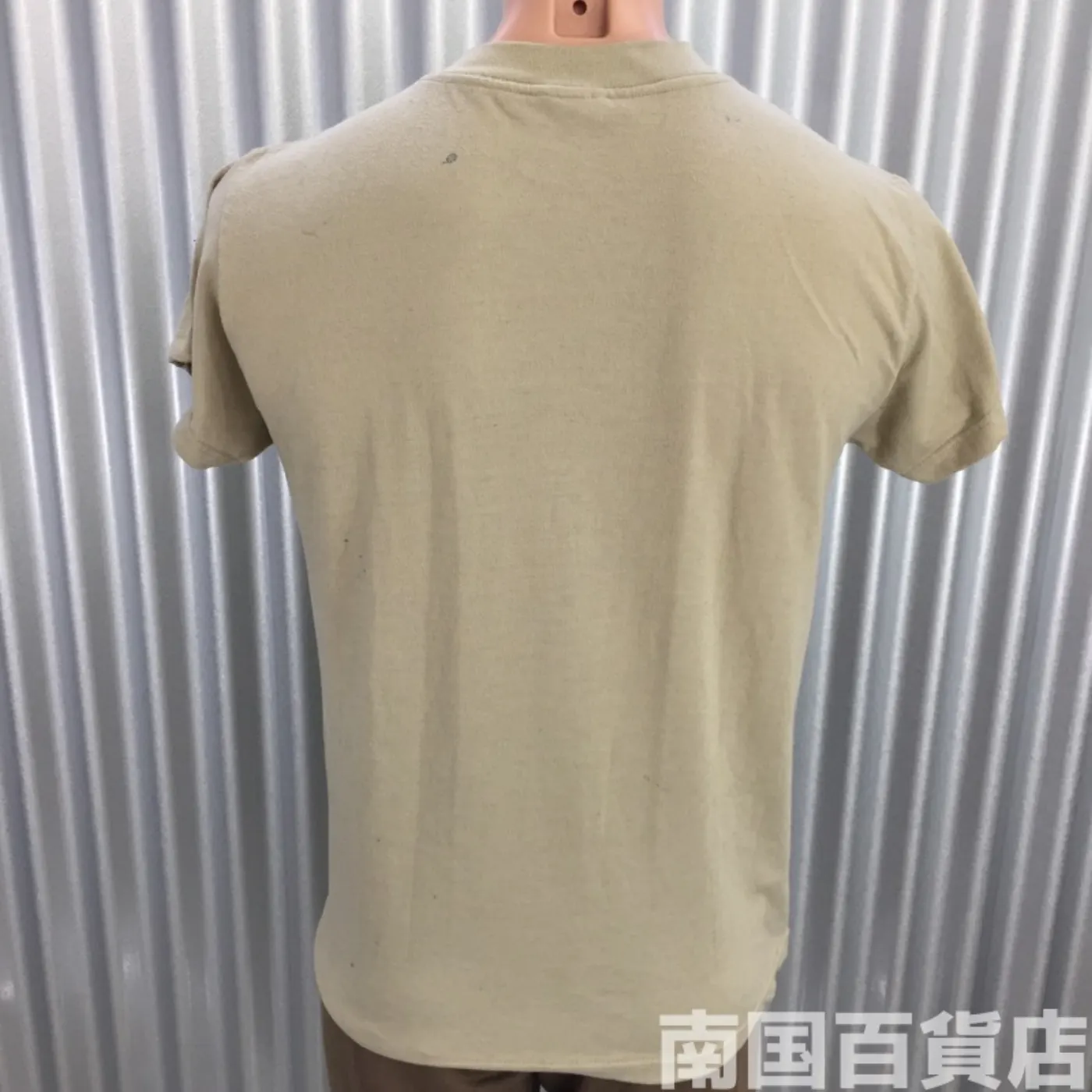米軍放出品Tシャツ(OD)中古(M) 記録写真2