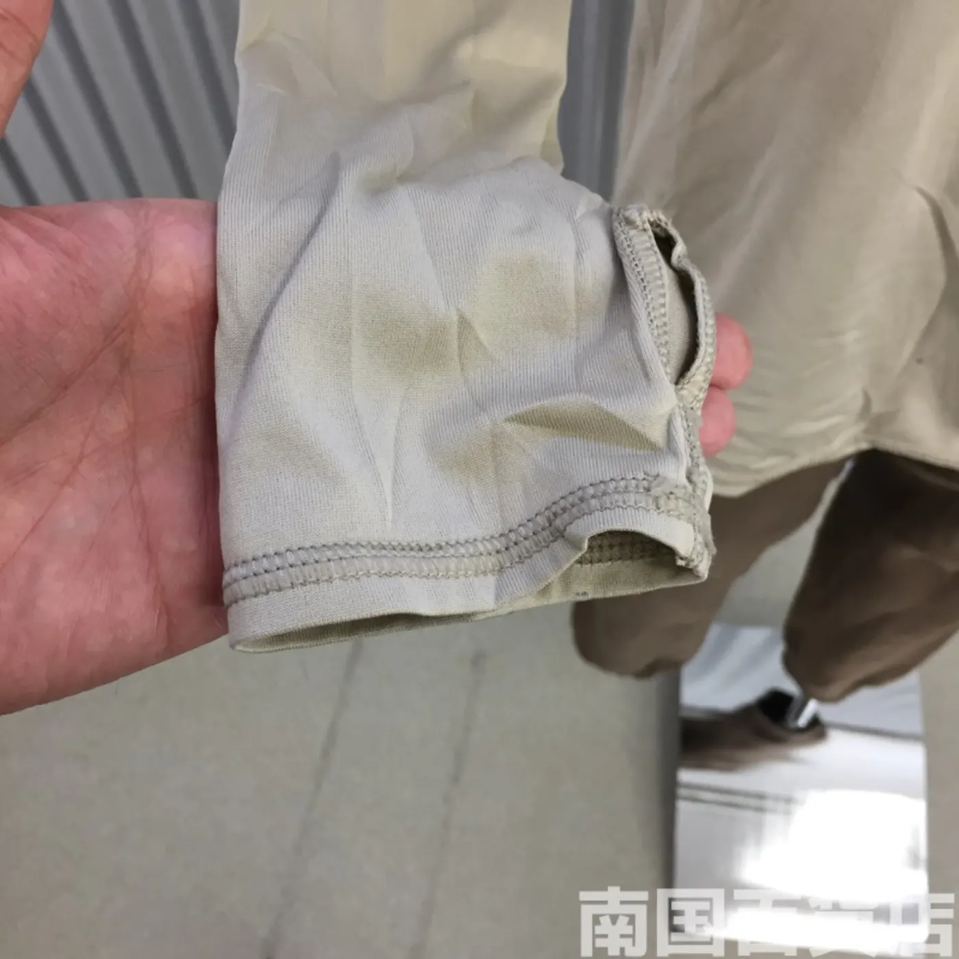 米軍放出品シャツ(OD)中古(サイズ不明) 記録写真6