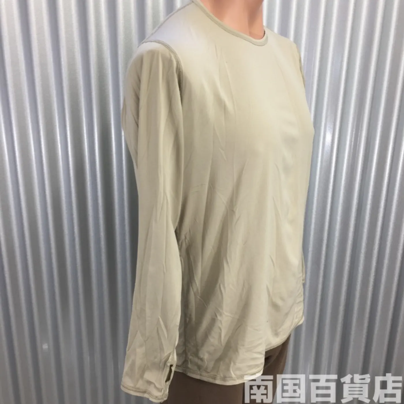 米軍放出品シャツ(OD)中古(サイズ不明) 記録写真4