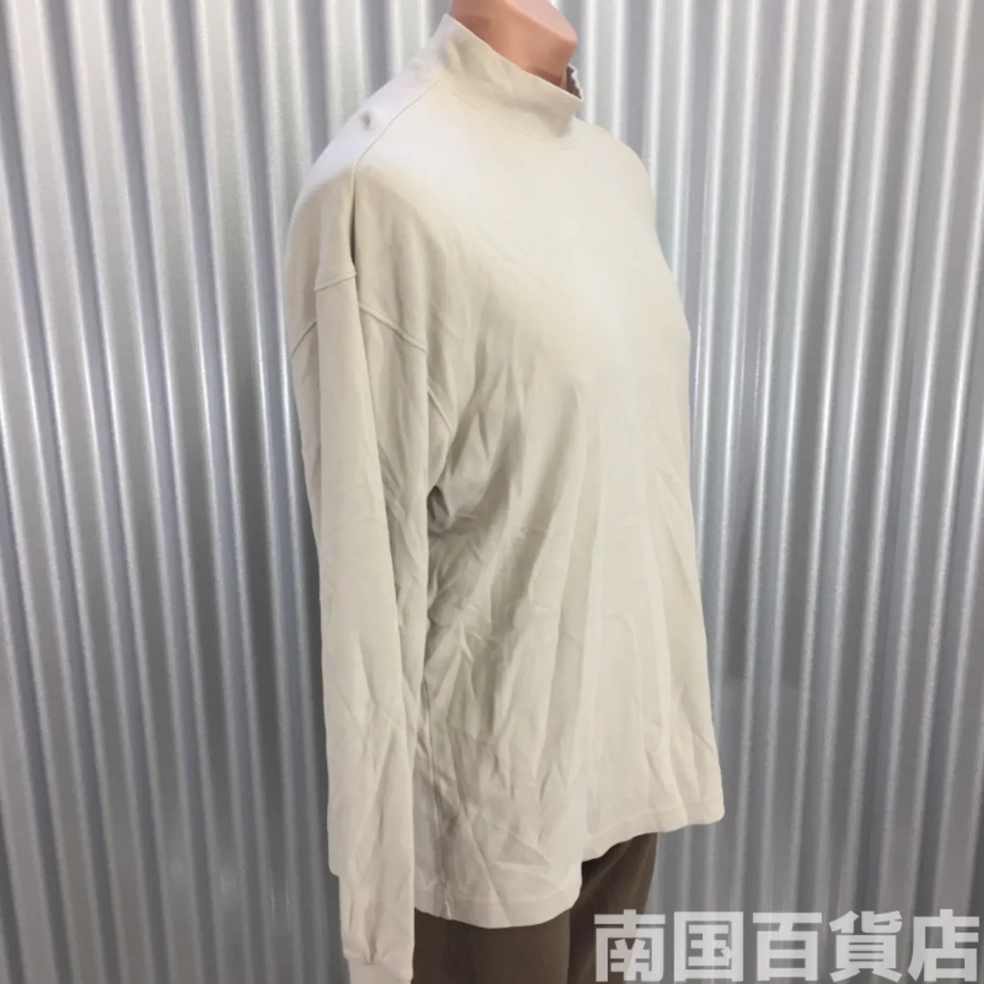米軍放出品Tシャツ（OD）中古（XL) 記録写真4