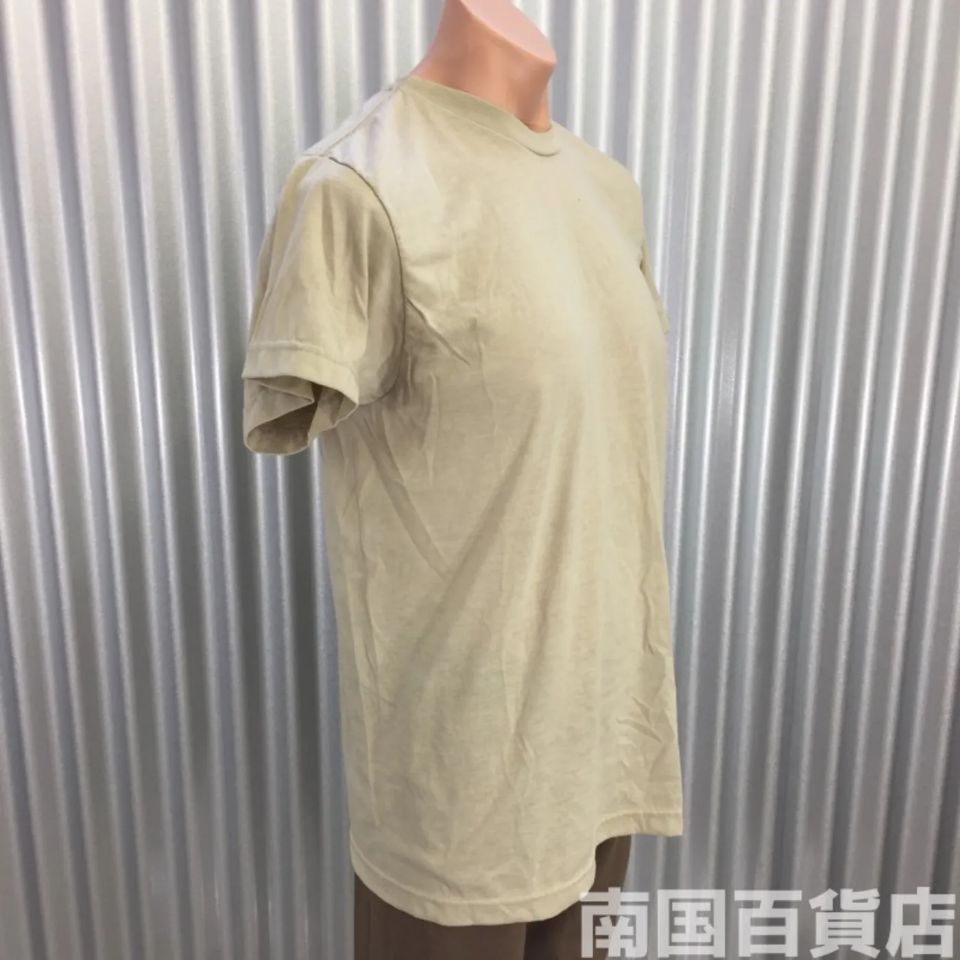 米軍放出品Tシャツ(OD)中古(L) 記録写真5