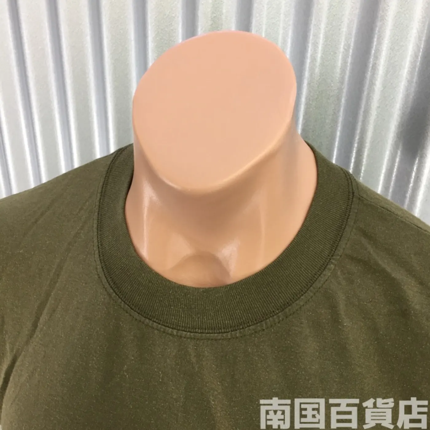 米軍放出品Tシャツ(OD)中古(M) 記録写真3