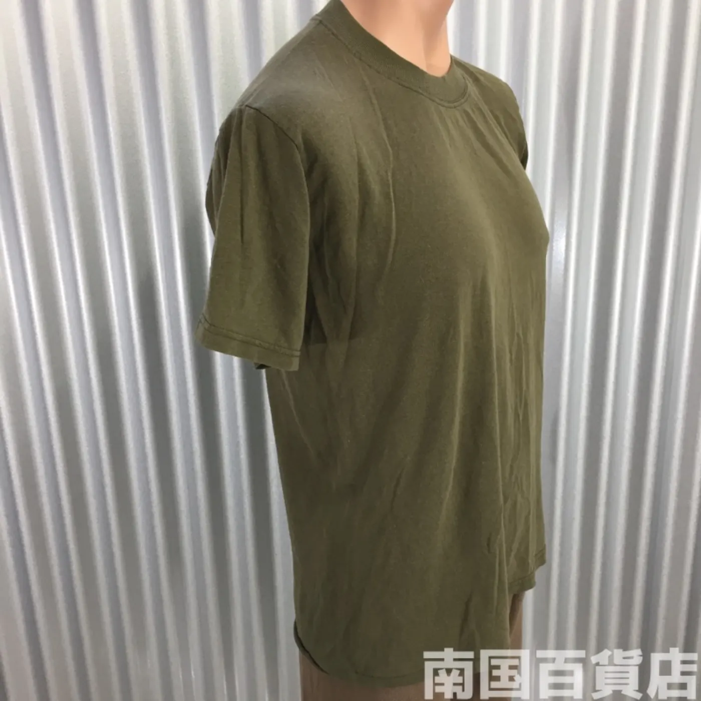 米軍放出品Tシャツ(OD)中古(M) 記録写真4