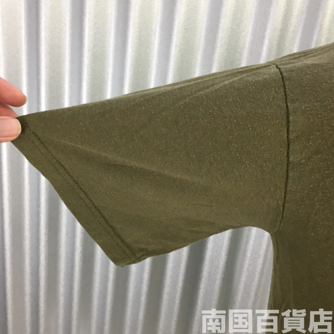 米軍放出品Tシャツ(OD)中古(M) 記録写真7