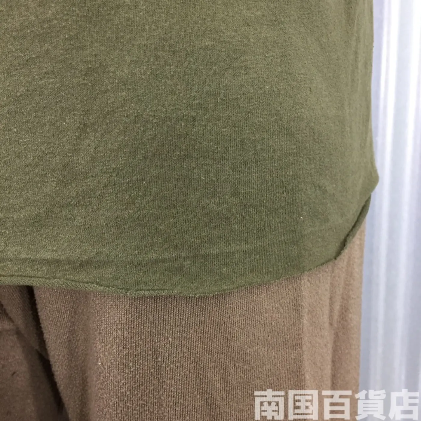 米軍放出品Tシャツ(OD)中古(M) 記録写真9