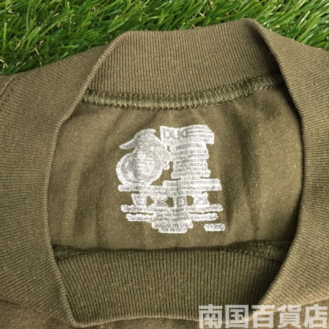 米軍放出品Tシャツ(OD)中古(M) 記録写真5