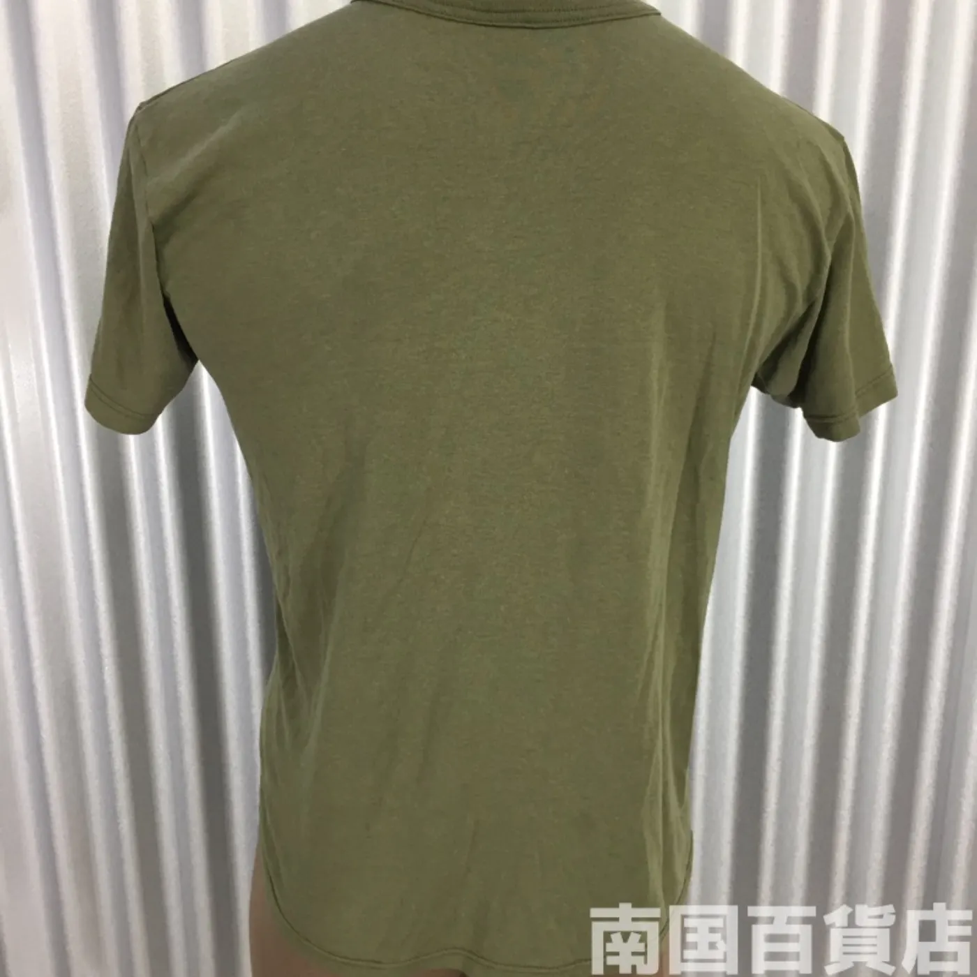 米軍放出品Tシャツ(OD)中古(M) 記録写真2