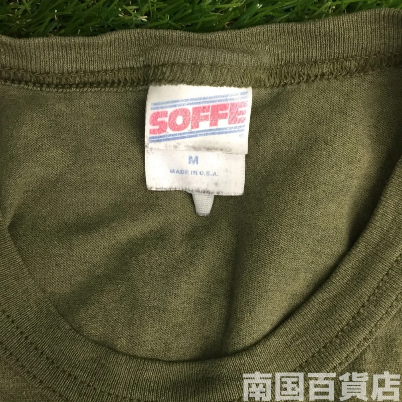 米軍放出品Tシャツ(OD)中古(M) 記録写真5