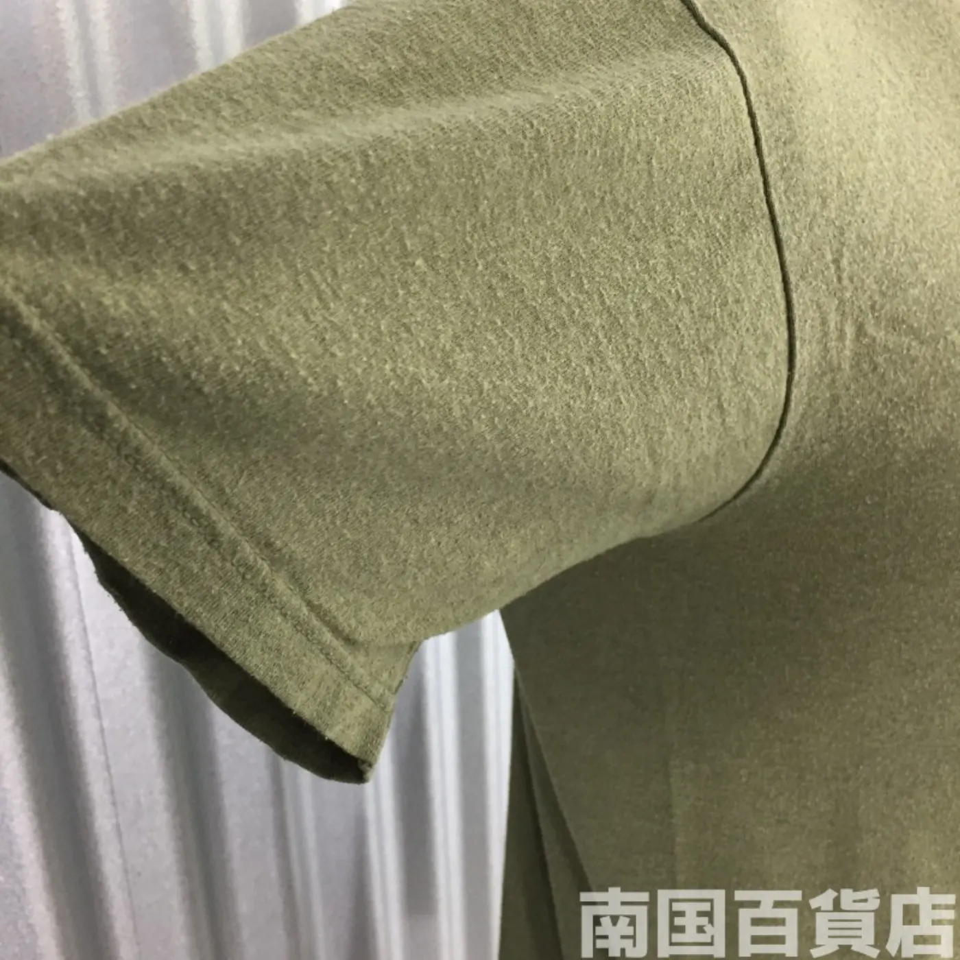 米軍放出品Tシャツ（OD）中古（M) 記録写真4