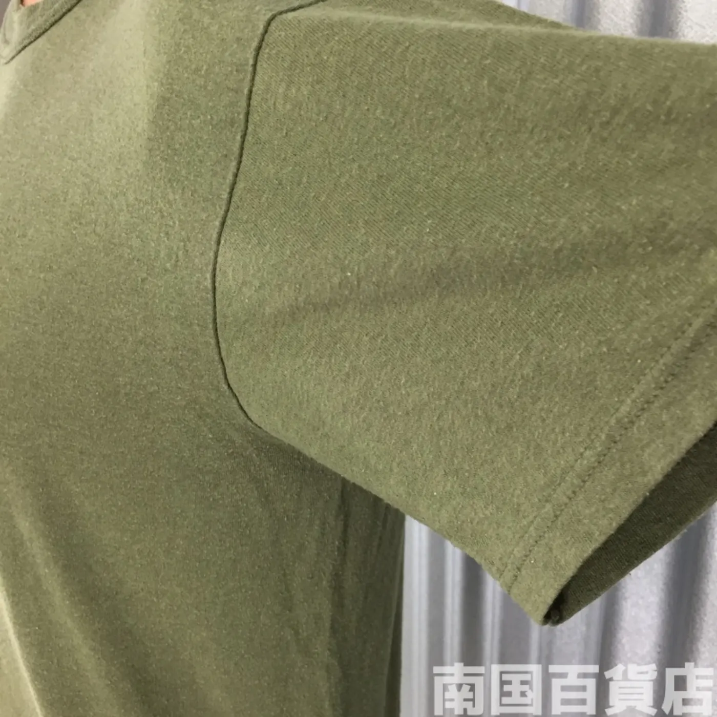 米軍放出品Tシャツ（OD）中古（M) 記録写真5