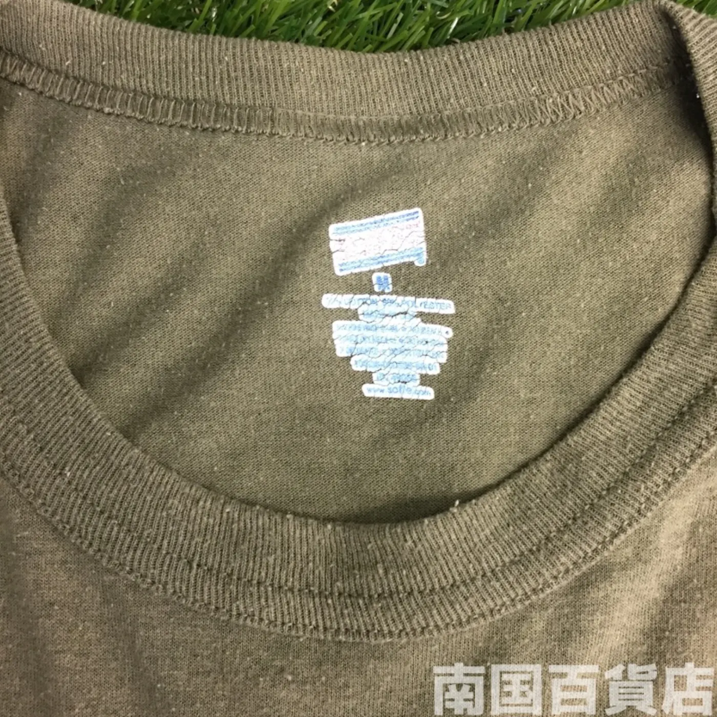 米軍放出品Tシャツ（OD）中古（M) 記録写真6