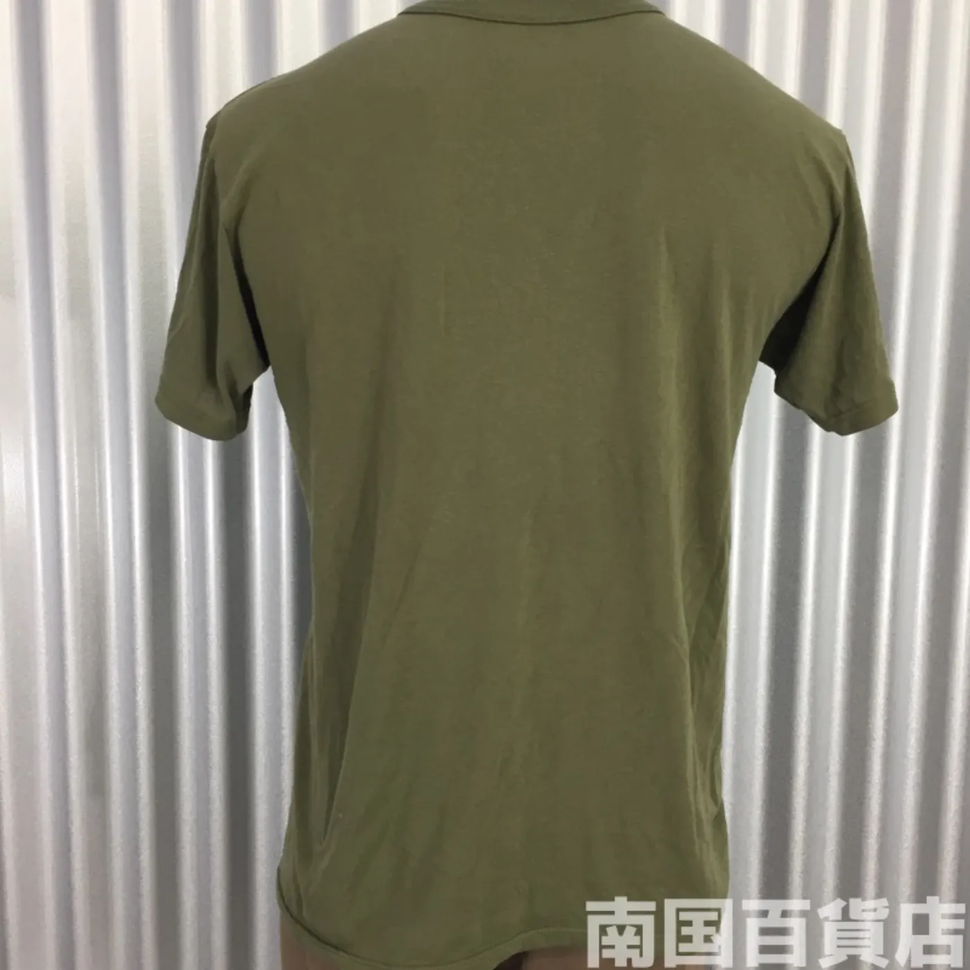 米軍放出品Tシャツ(OD)中古(M) 記録写真2