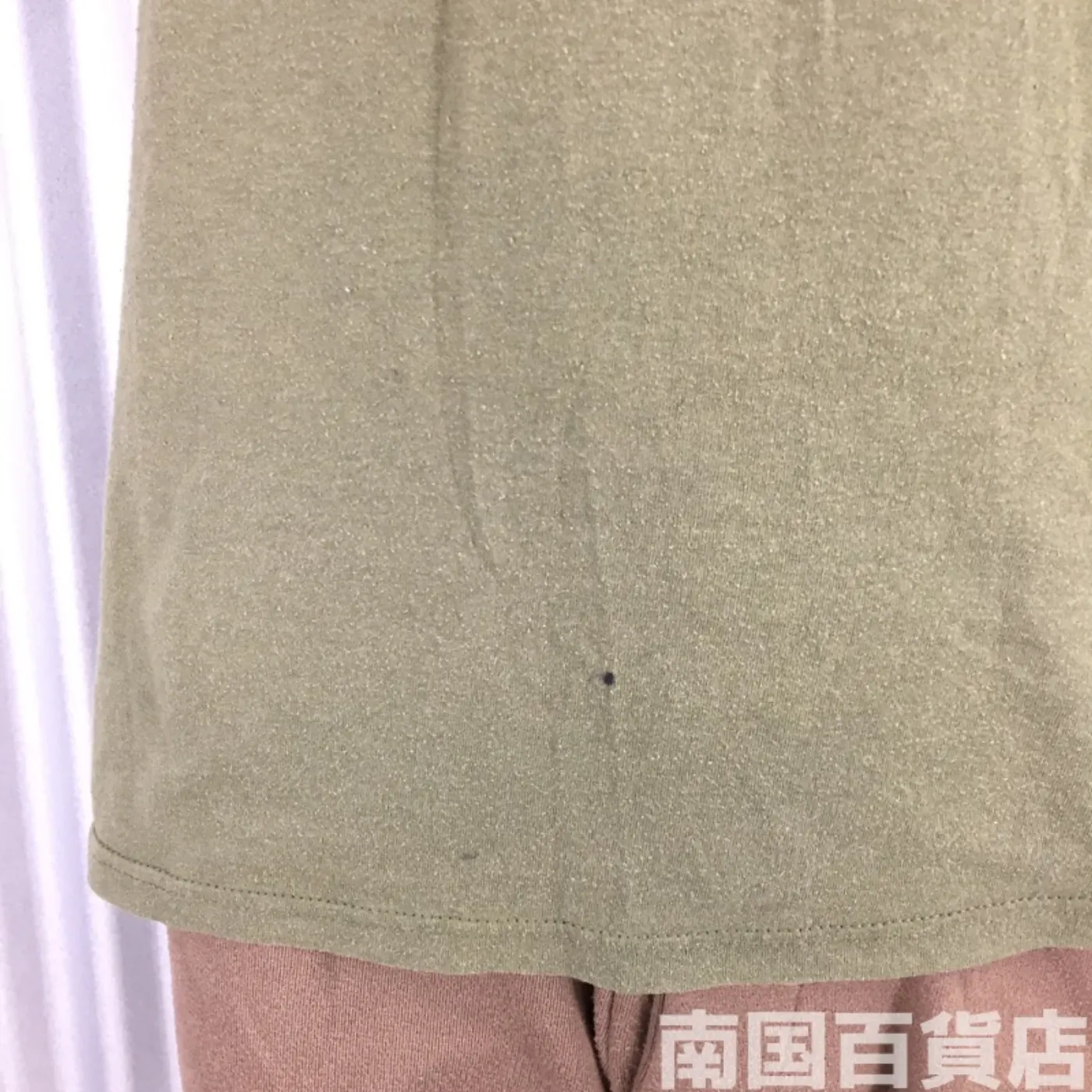 米軍放出品Tシャツ（OD）中古（M) 記録写真7