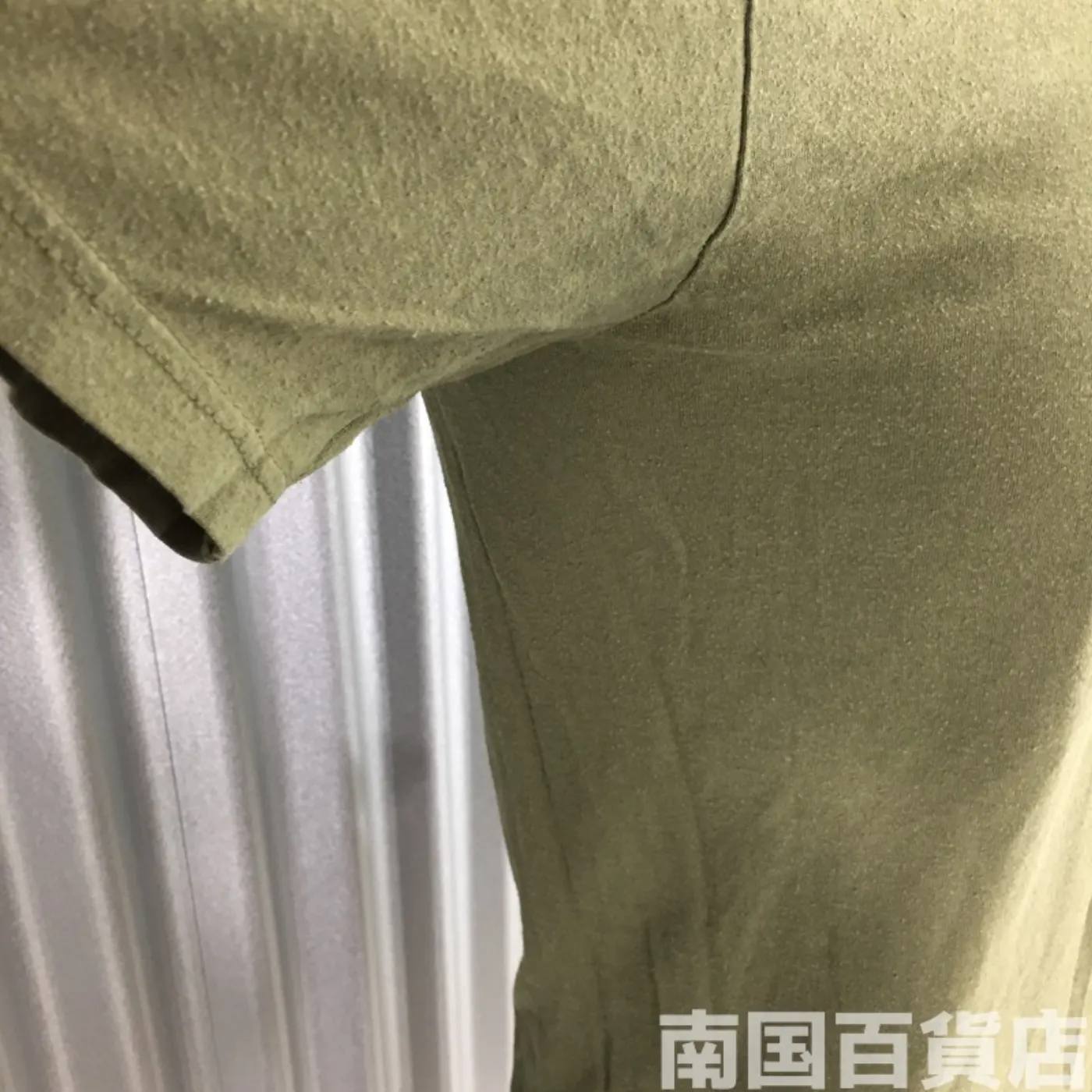 米軍放出品Tシャツ（OD）中古（M) 記録写真4