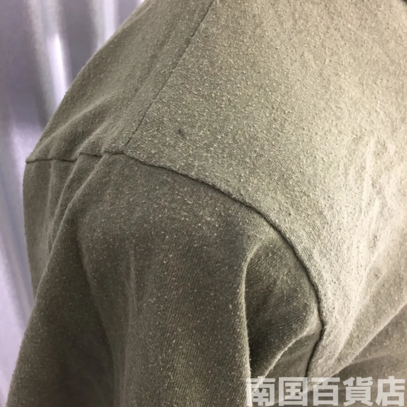 米軍放出品Tシャツ（OD）中古（M) 記録写真8