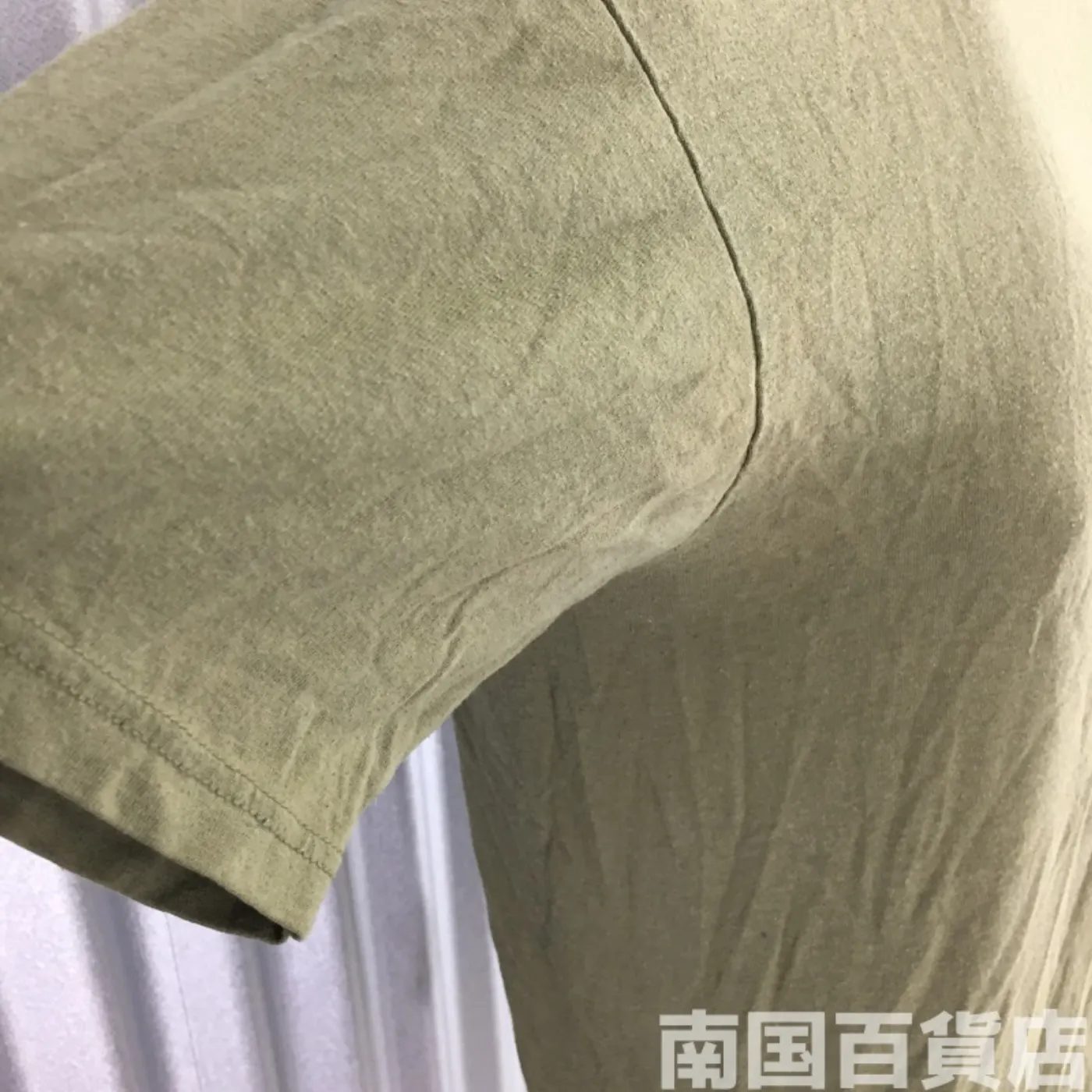 米軍放出品Tシャツ（OD）中古（M) 記録写真4