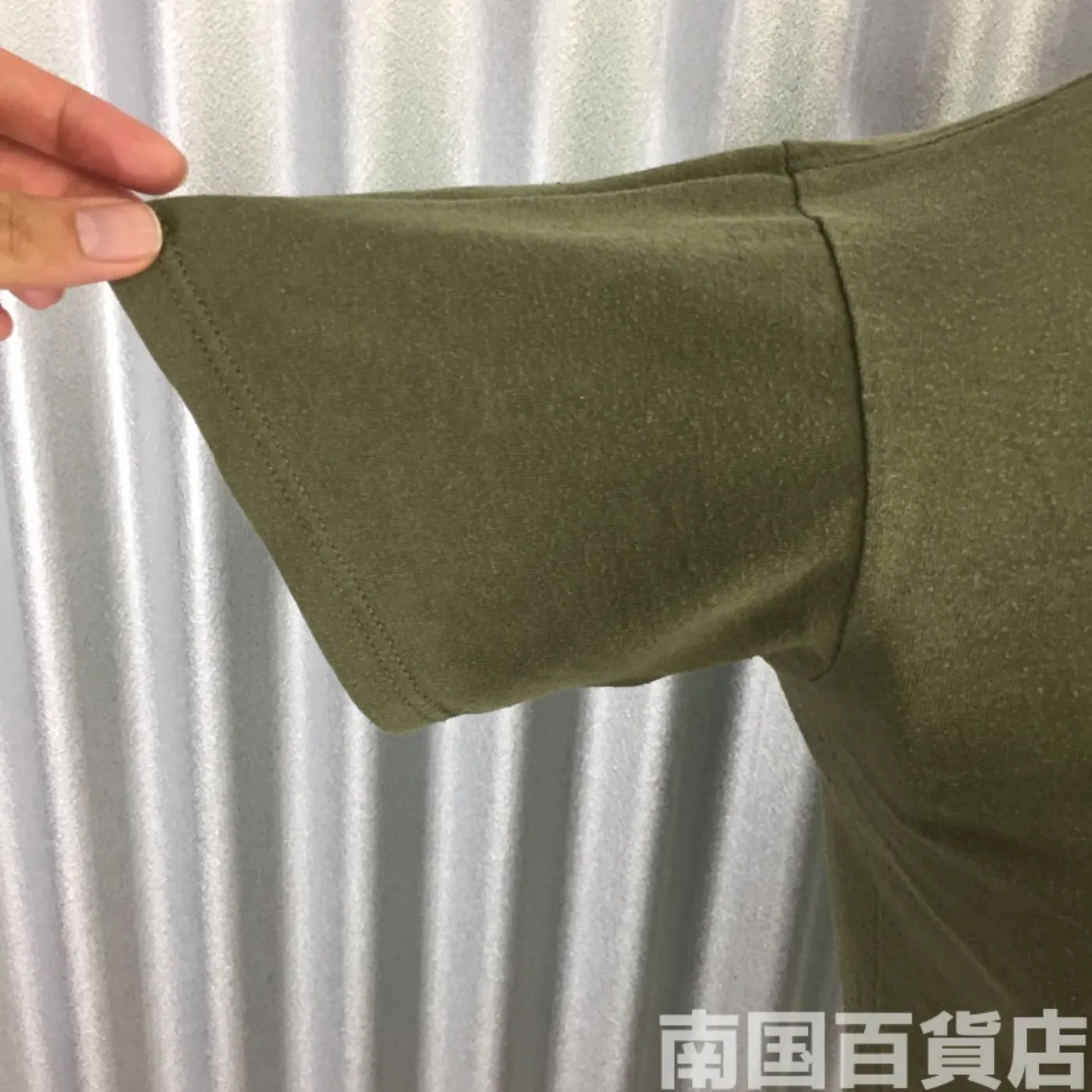 米軍放出品Tシャツ(OD)中古(S) 記録写真5