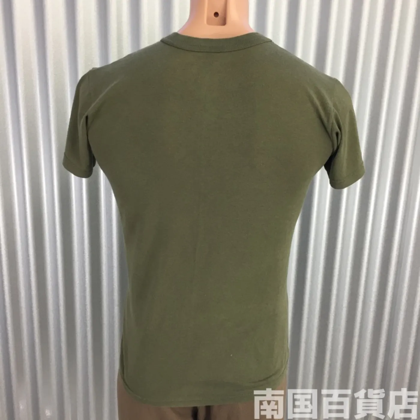米軍放出品Tシャツ(OD)中古(S) 記録写真2