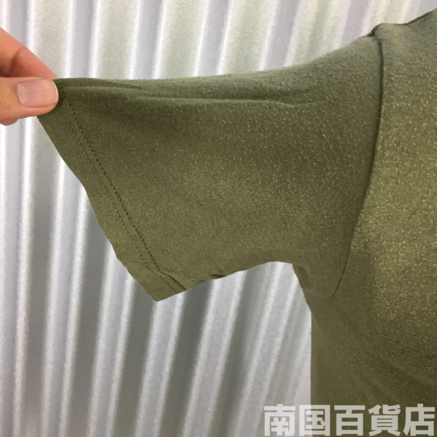 米軍放出品Tシャツ(OD)中古(S) 記録写真5