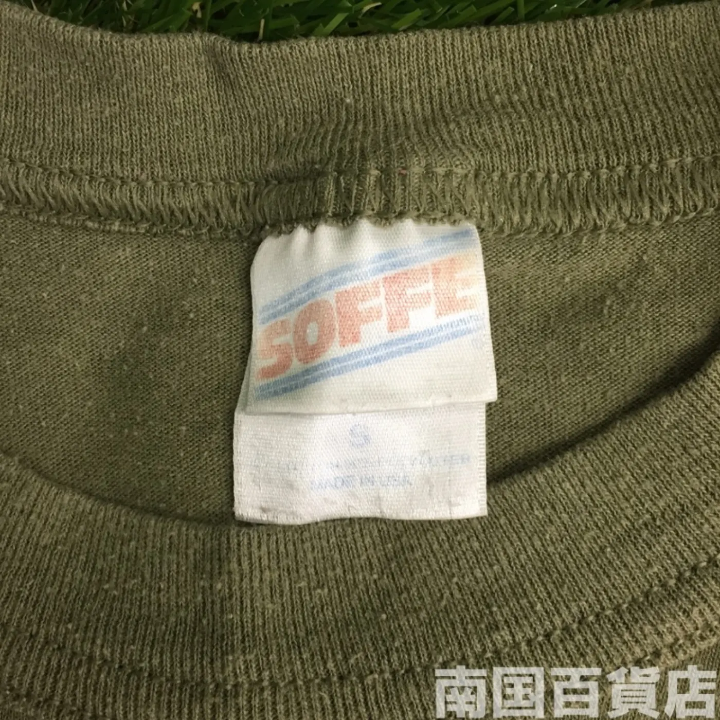 米軍放出品Tシャツ(OD)中古(S) 記録写真6