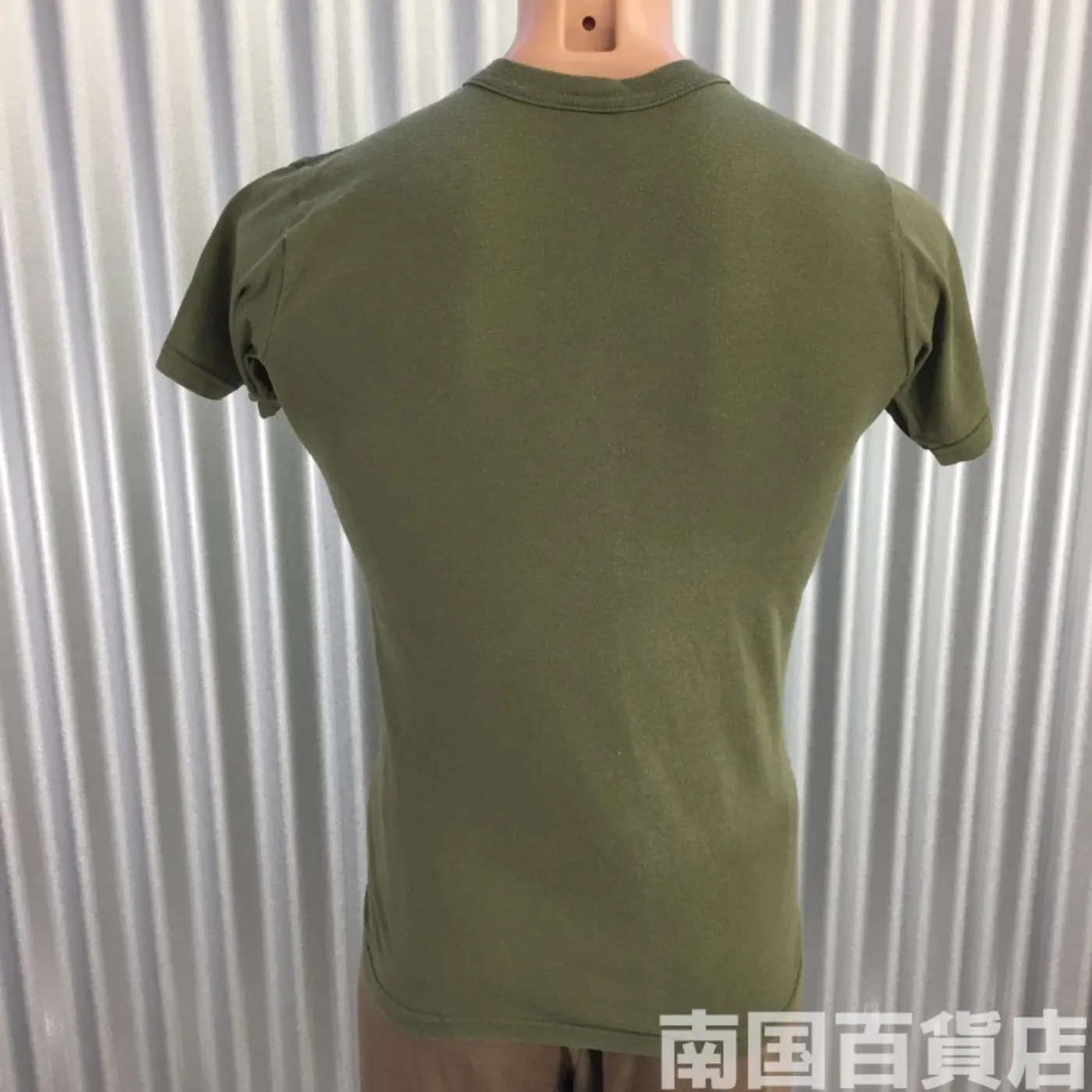 米軍放出品Tシャツ(OD)中古(S) 記録写真2