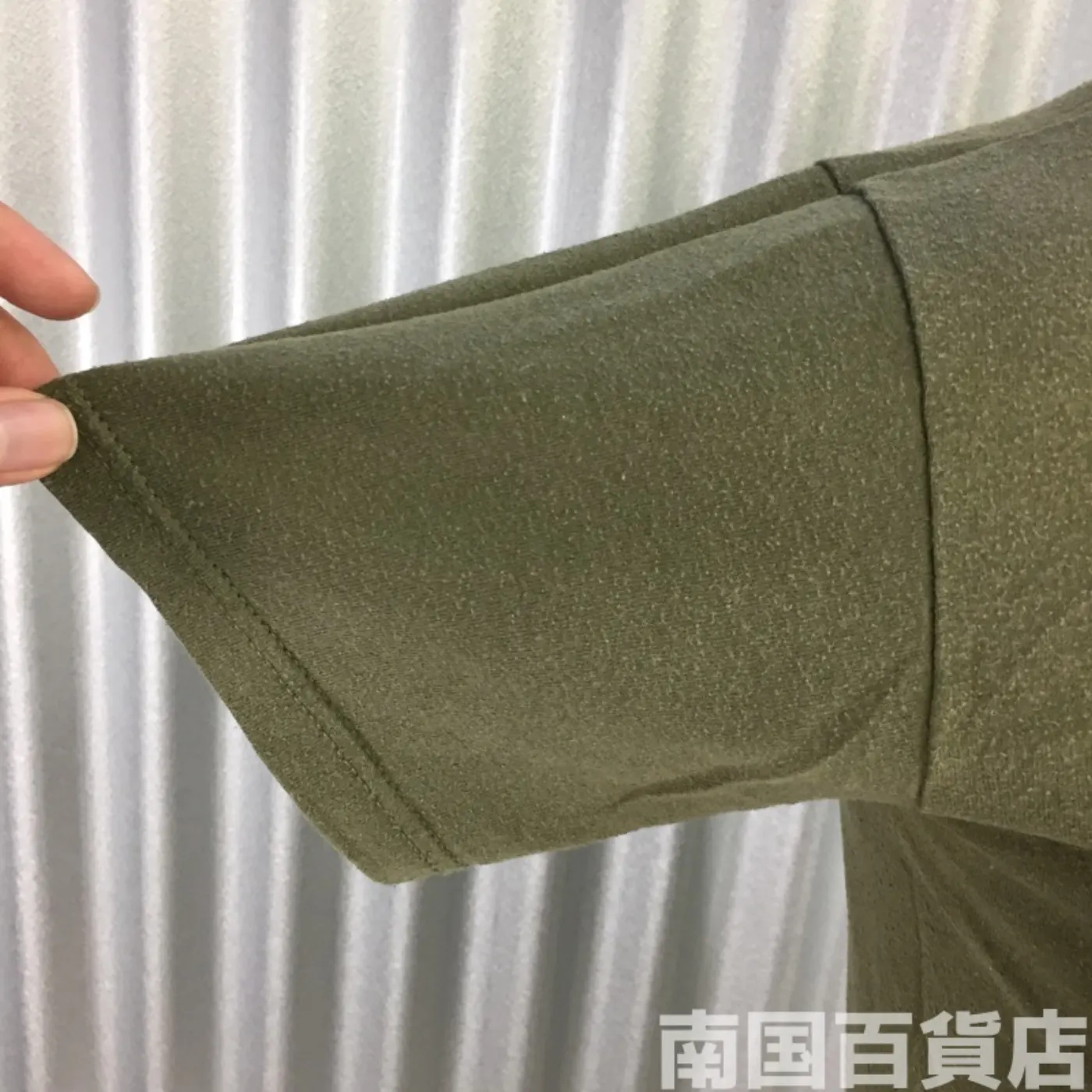 米軍放出品Tシャツ(OD)中古(S) 記録写真5
