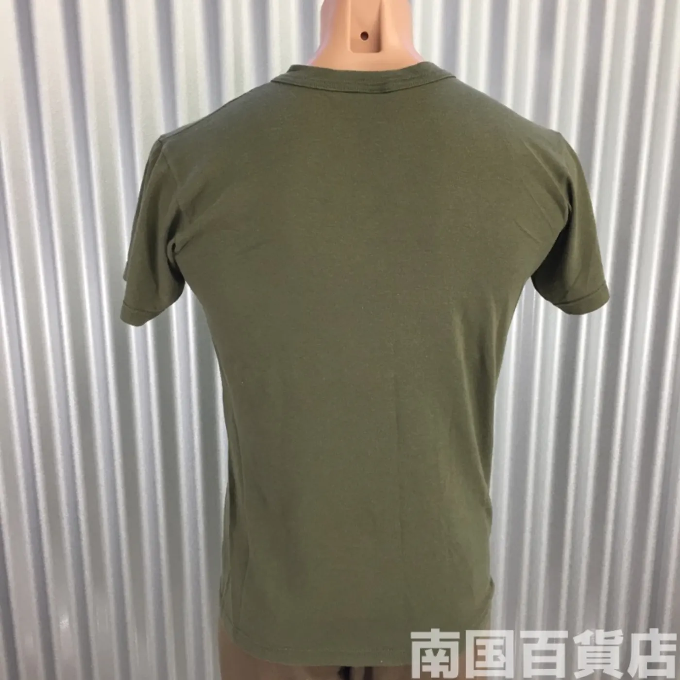 米軍放出品Tシャツ(OD)中古(S) 記録写真2