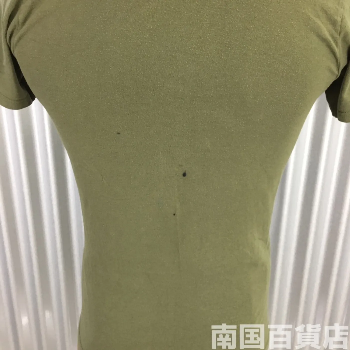 米軍放出品Tシャツ(OD)中古(S) 記録写真8