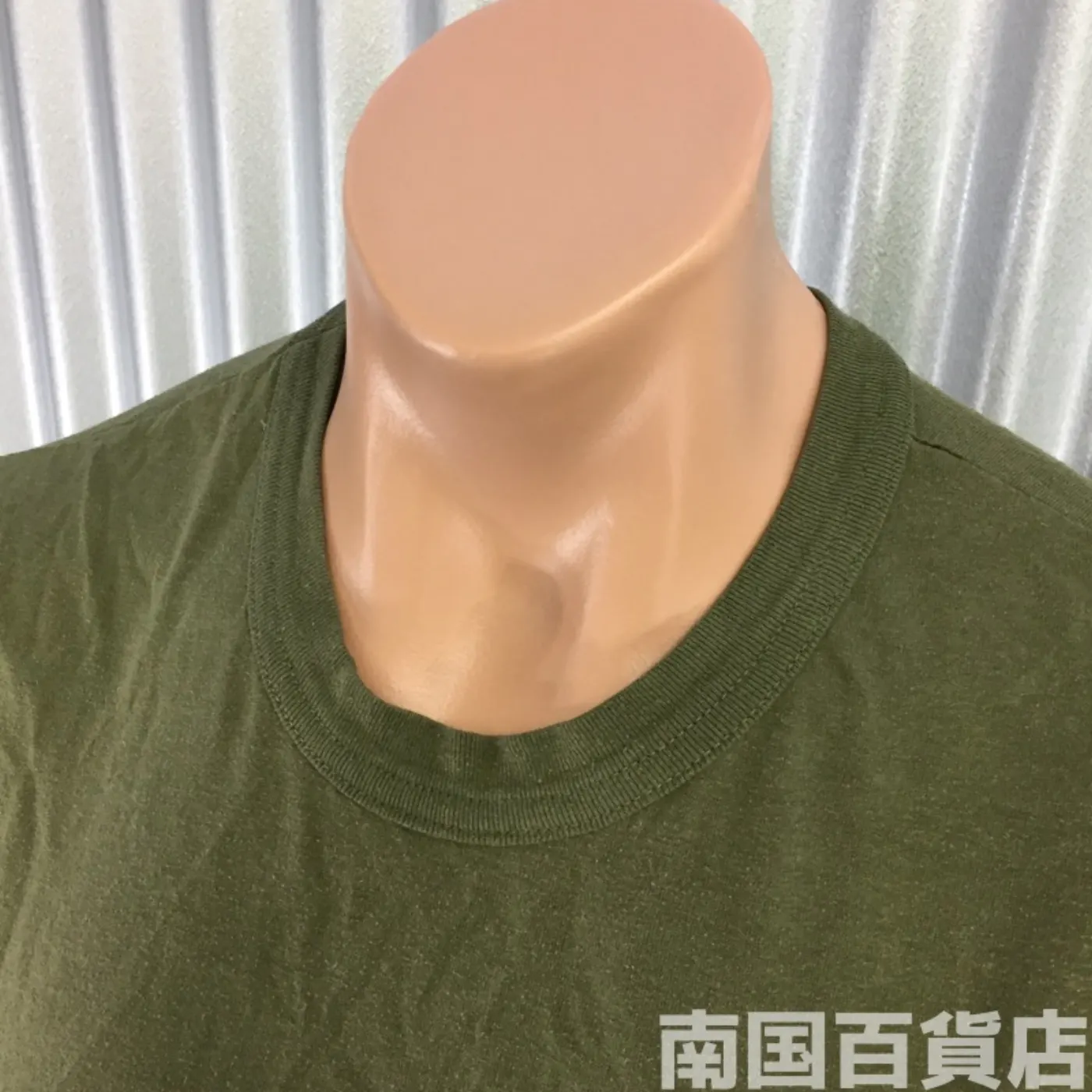 米軍放出品 Tシャツ(OD) 中古(L) 記録写真3