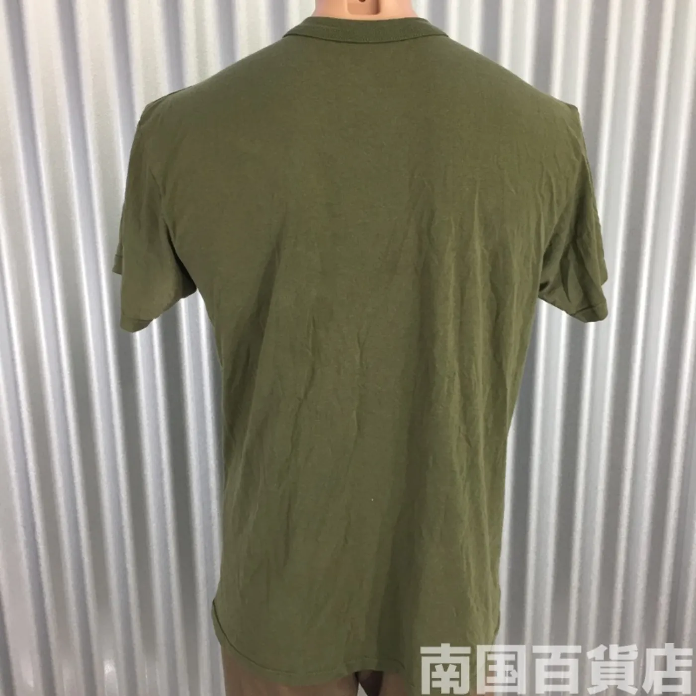 米軍放出品 Tシャツ(OD) 中古(L) 記録写真2