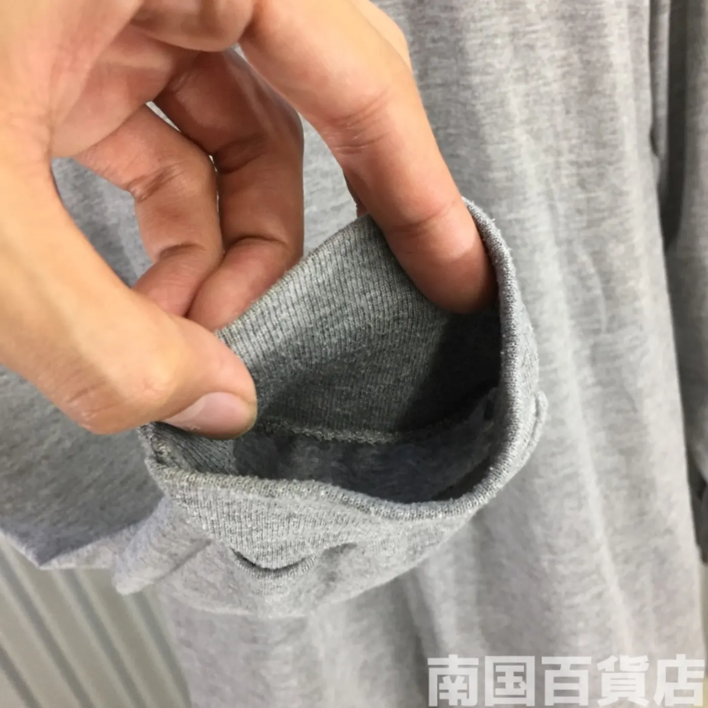 米軍放出品シャツ(グレー)中古(サイズ不明) 記録写真8