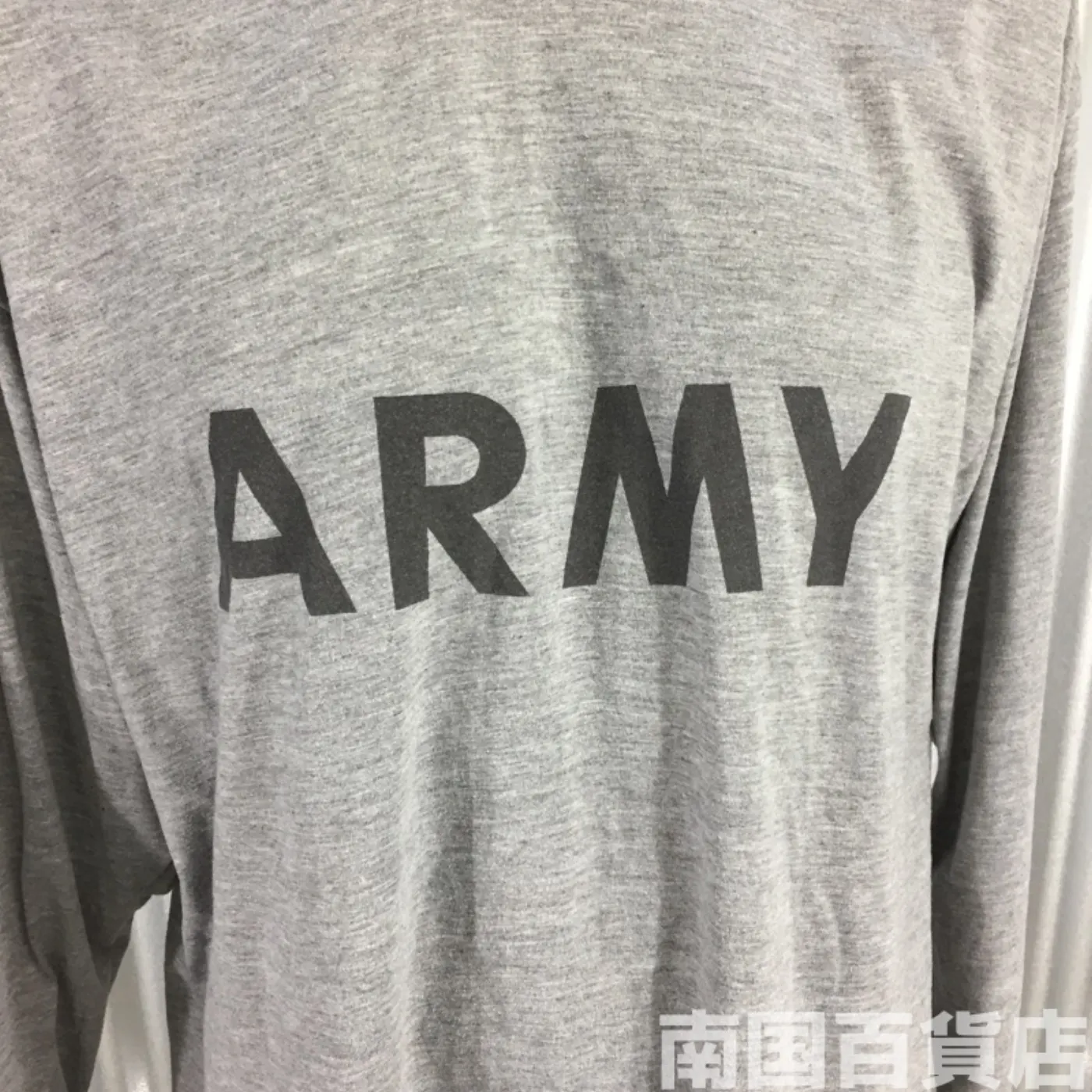 米軍放出品シャツ(グレー)中古(サイズ不明) 記録写真6