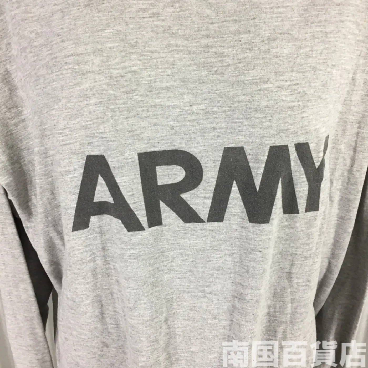 ARMYシャツ、グレー、中古、トレーニング、米軍放出品(XL) 記録写真5