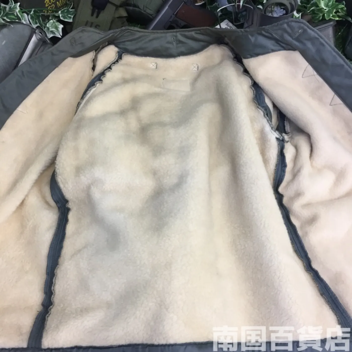 USAF フィールドジャケット ライナー Sサイズ 中古品 記録写真10